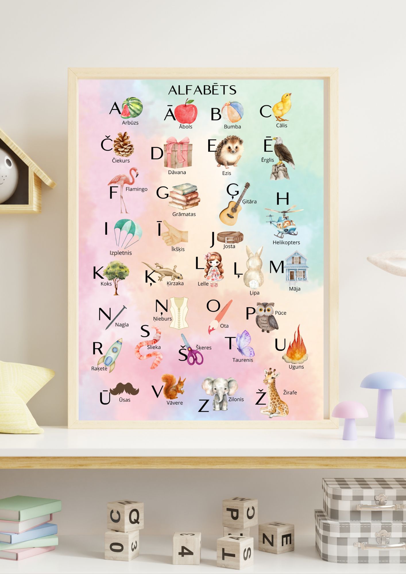 ALFABĒTS ABC