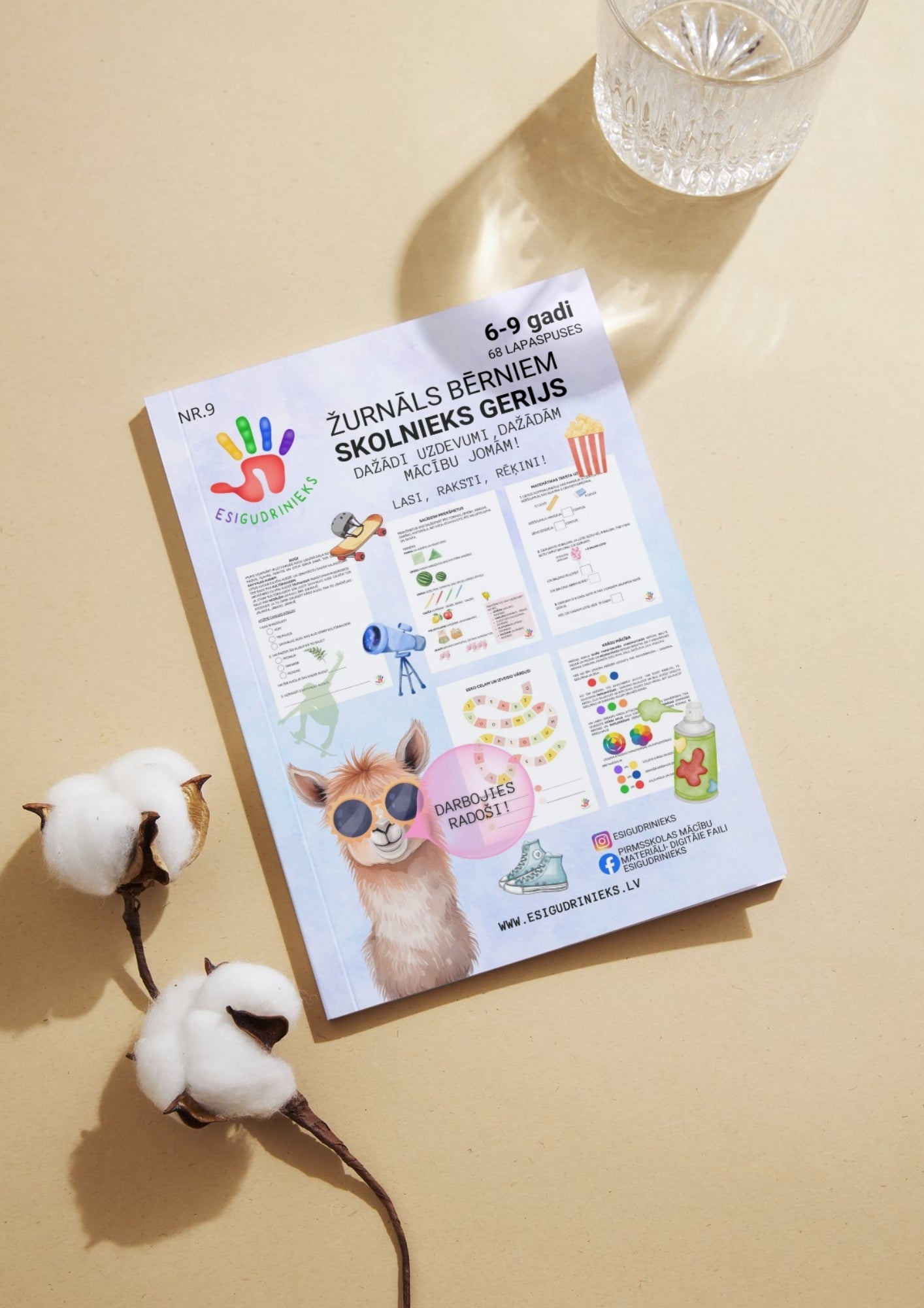 Žurnāls Nr. 9 “SKOLNIEKS GERIJS” 6-9 gadi