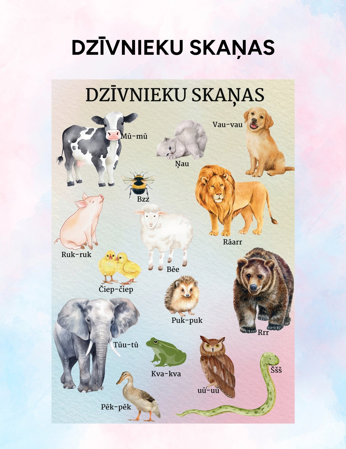 Dzīvnieku skaņas