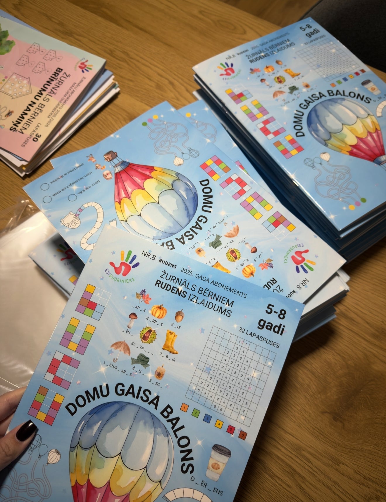 Žurnāls DOMU GAISA BALONS 5-8 gadiem