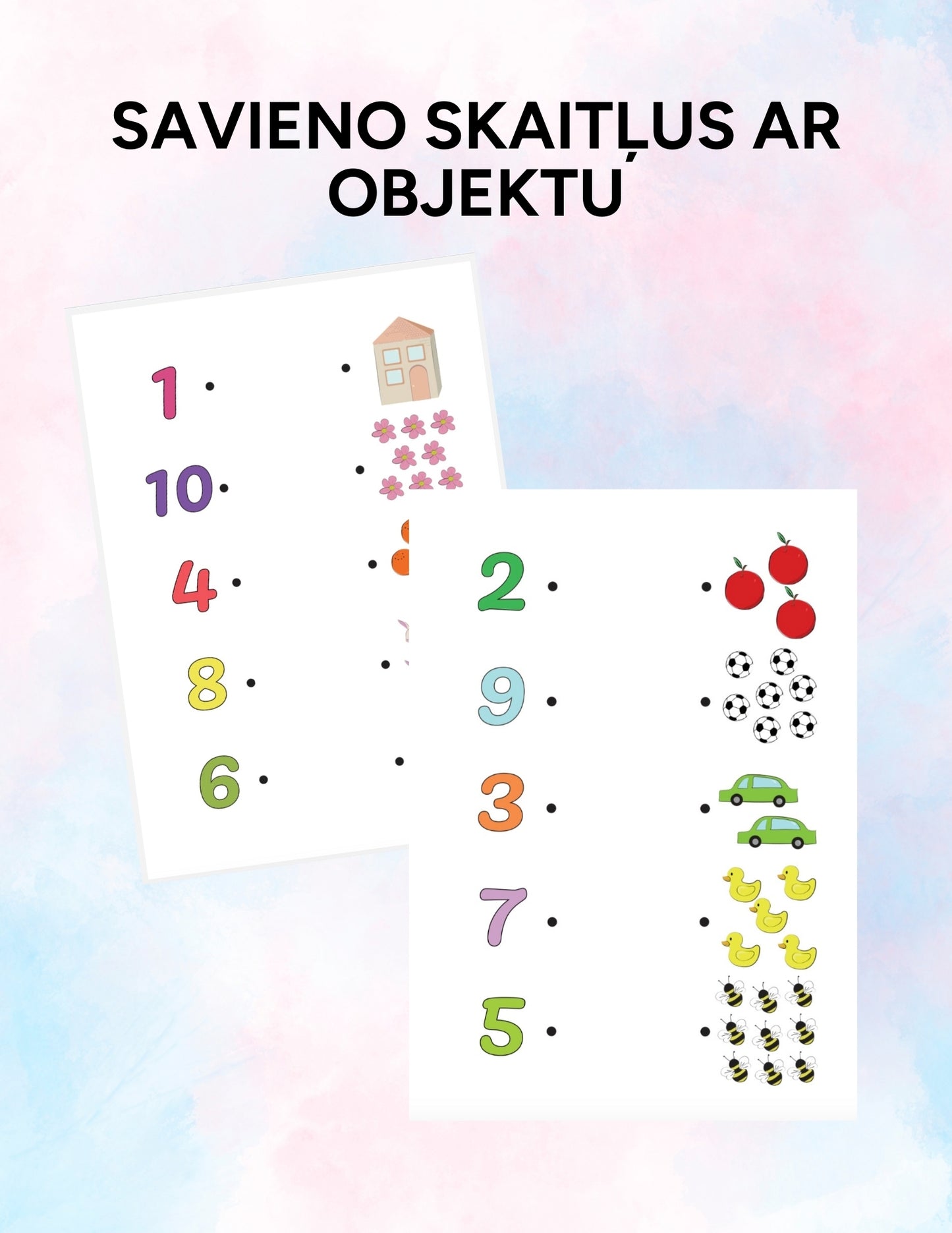 Savieno skaitļus ar objektu