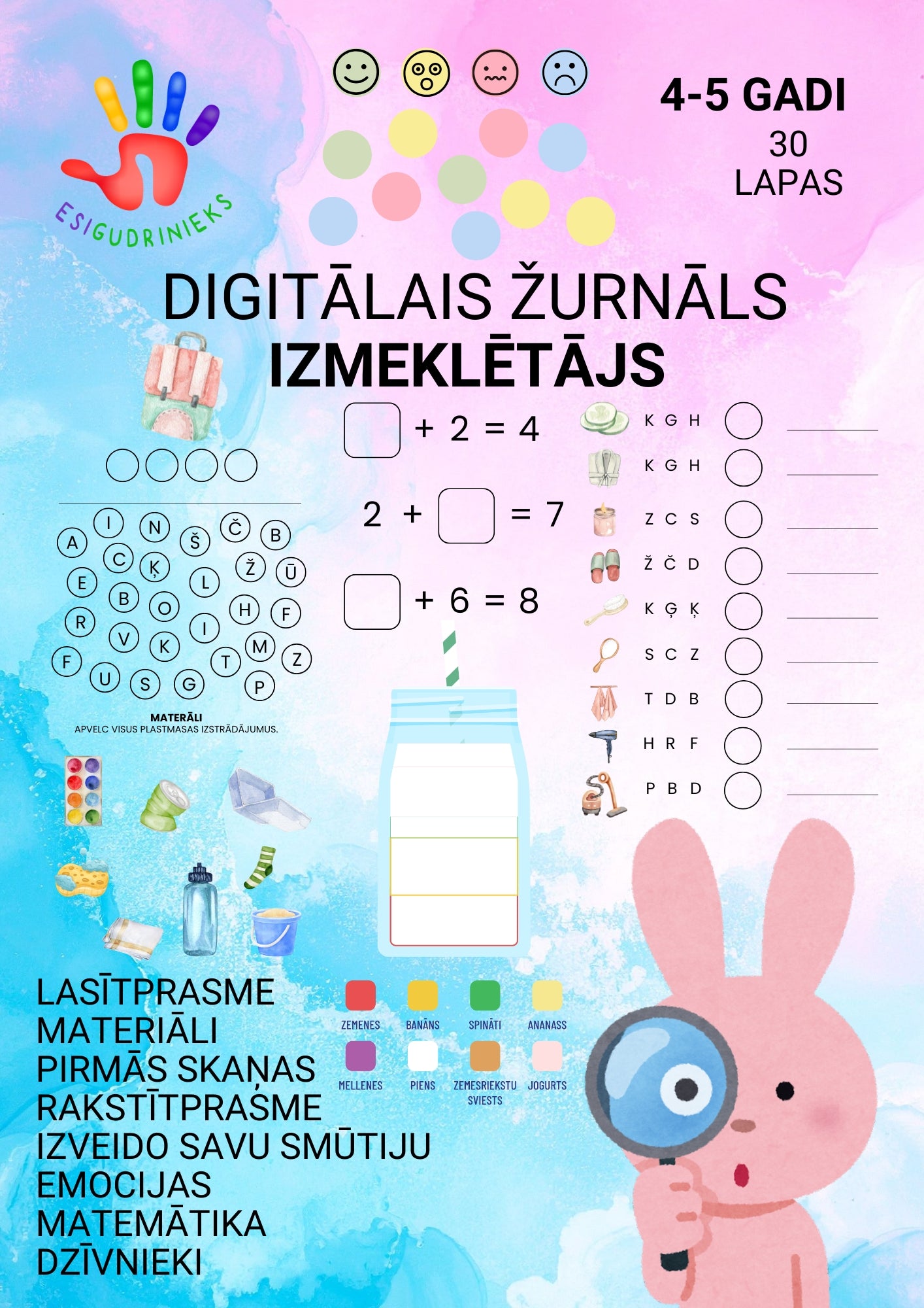 Digitālais žurnāls IZMEKLĒTĀJS 4-5 gadi