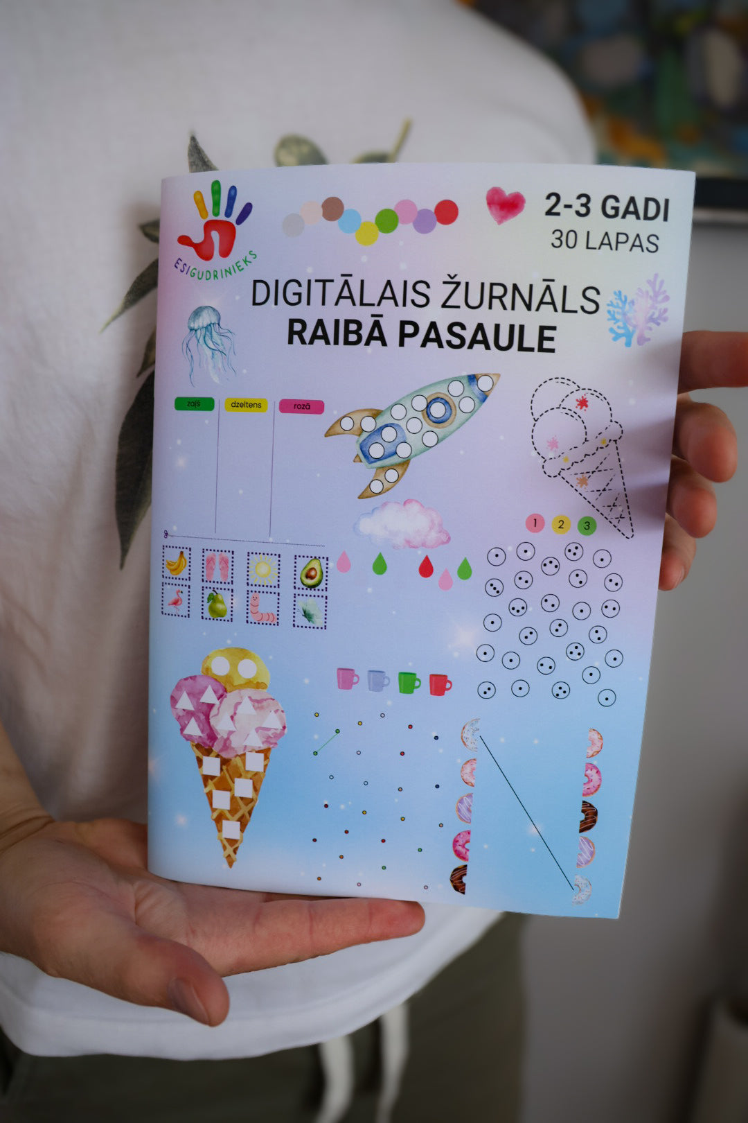 Žurnāls RAIBĀ PASAULE 2-3 gadi