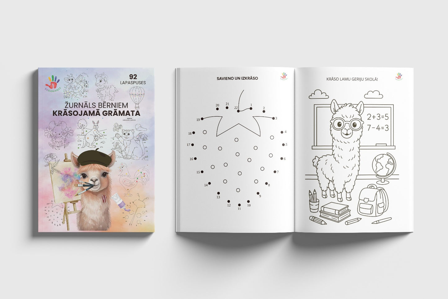 Žurnāls KRĀSOJAMĀ GRĀMATA