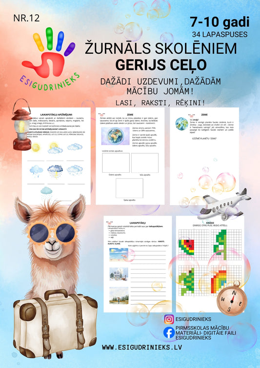 PRE-ORDER Nr. 12 Gerijs ceļo