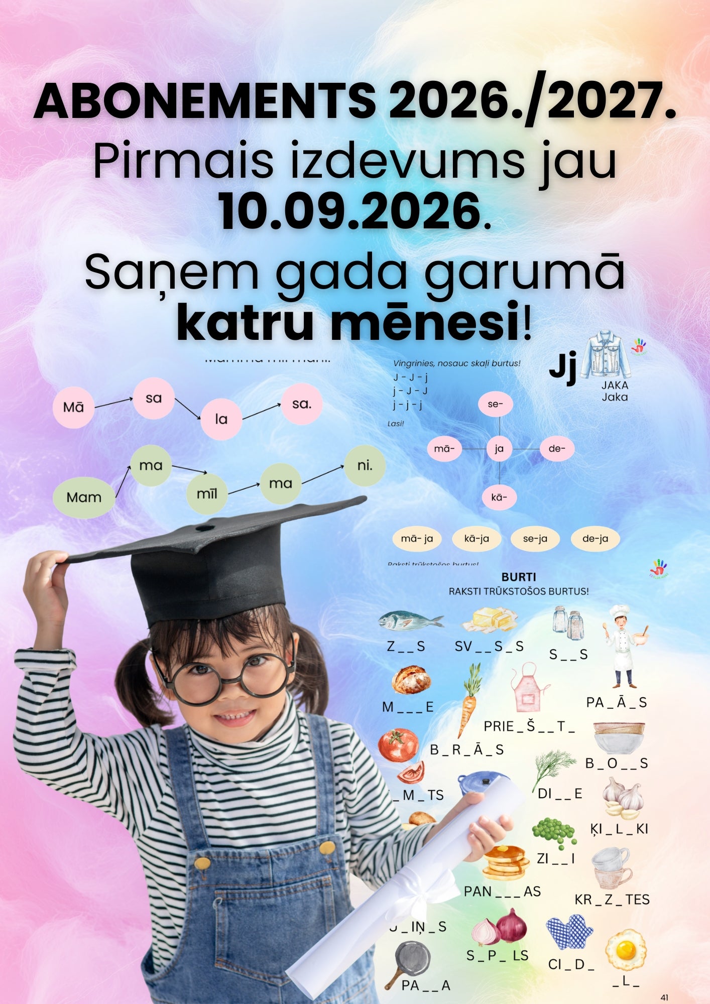 ŽURNĀLU ABONEMENTS 2026./2027. 4-6 GADIEM