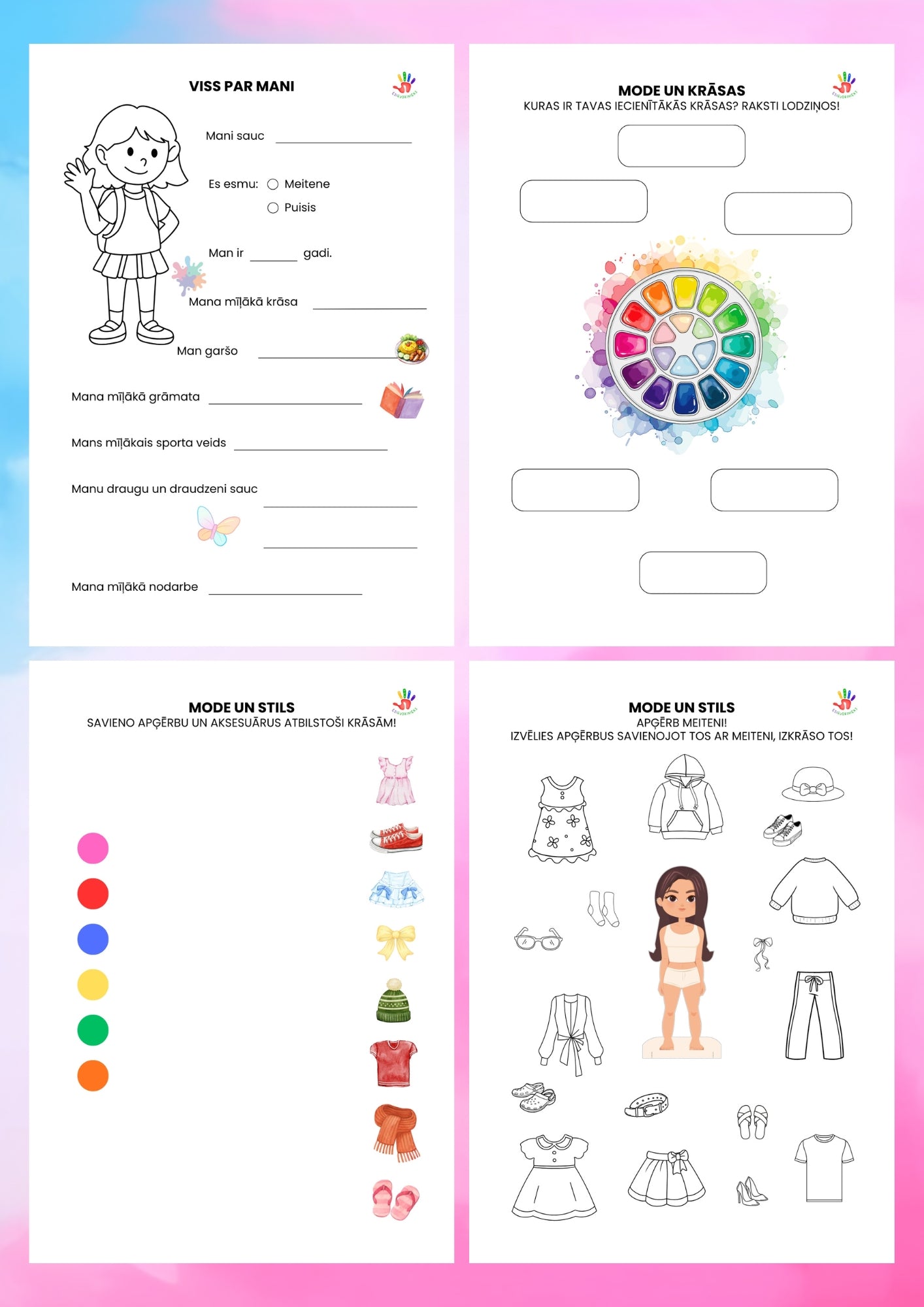 Pre-order MEITEŅU ŽURNĀLS (4-6 gadi)