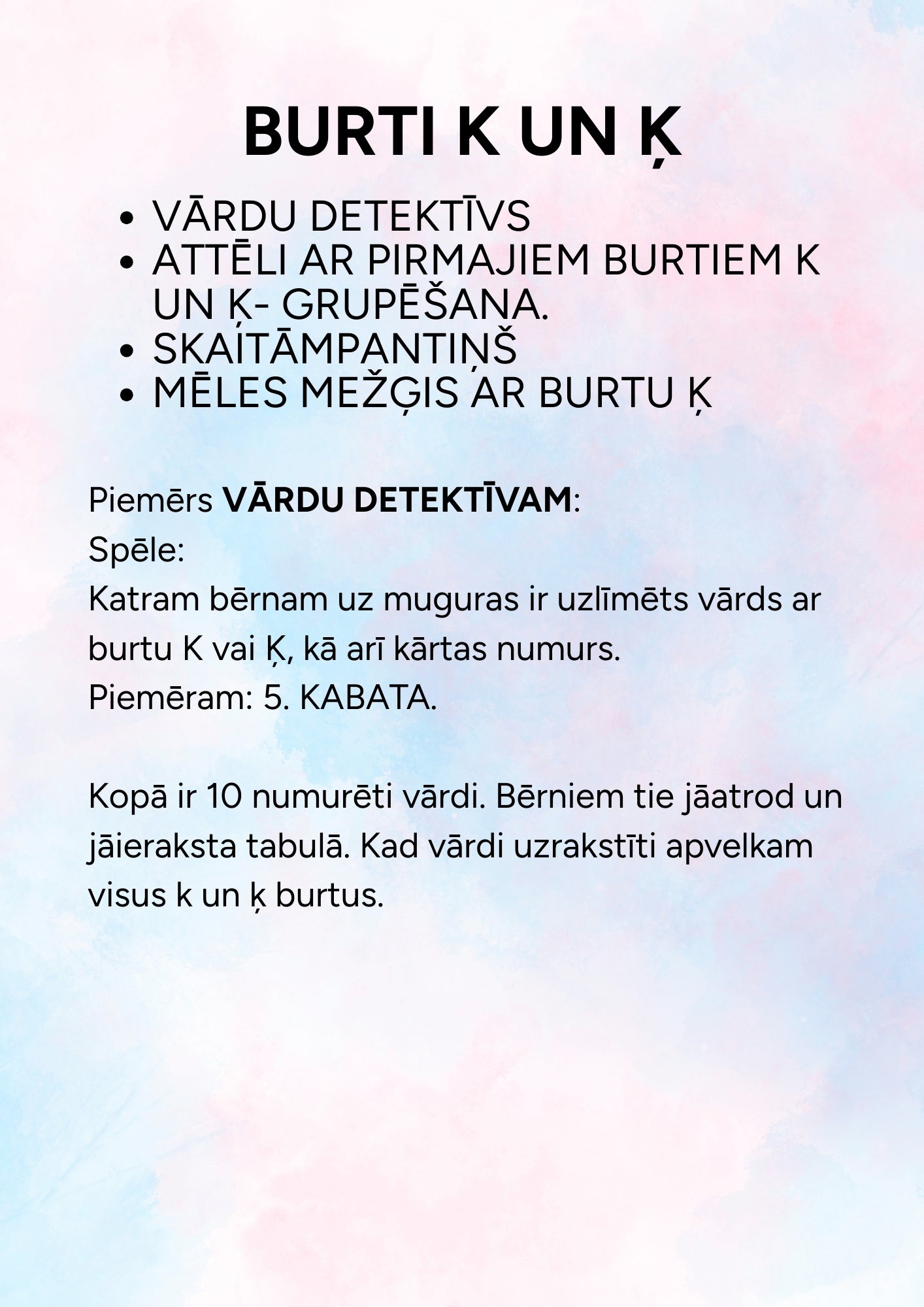 Burti K un Ķ