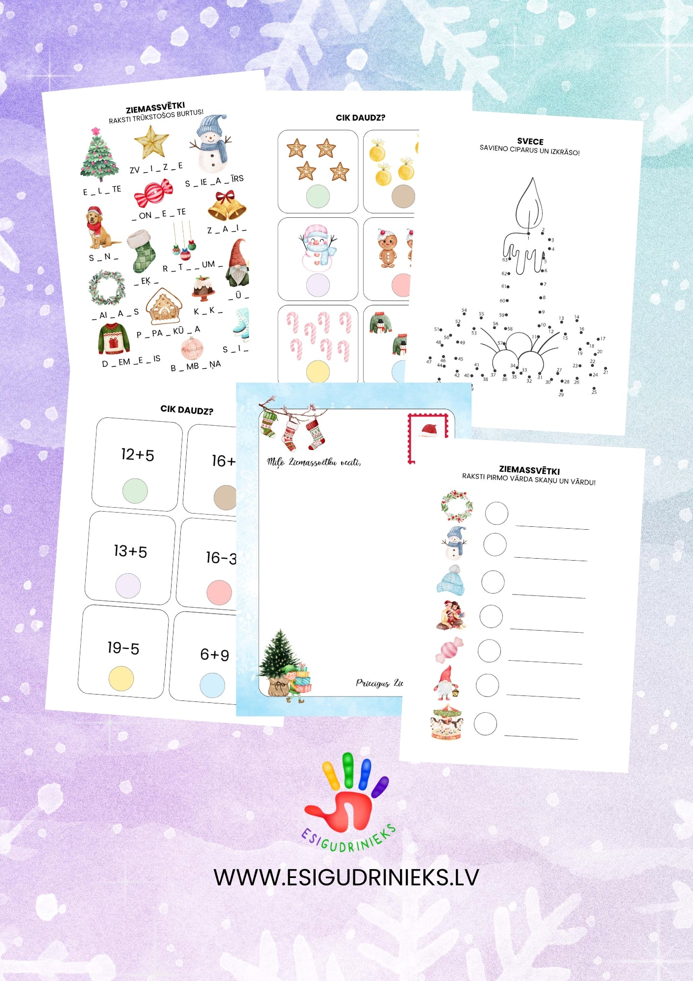 Žurnāls ZIEMASSVĒTKU JAMPADRACIS 4-7 gadi