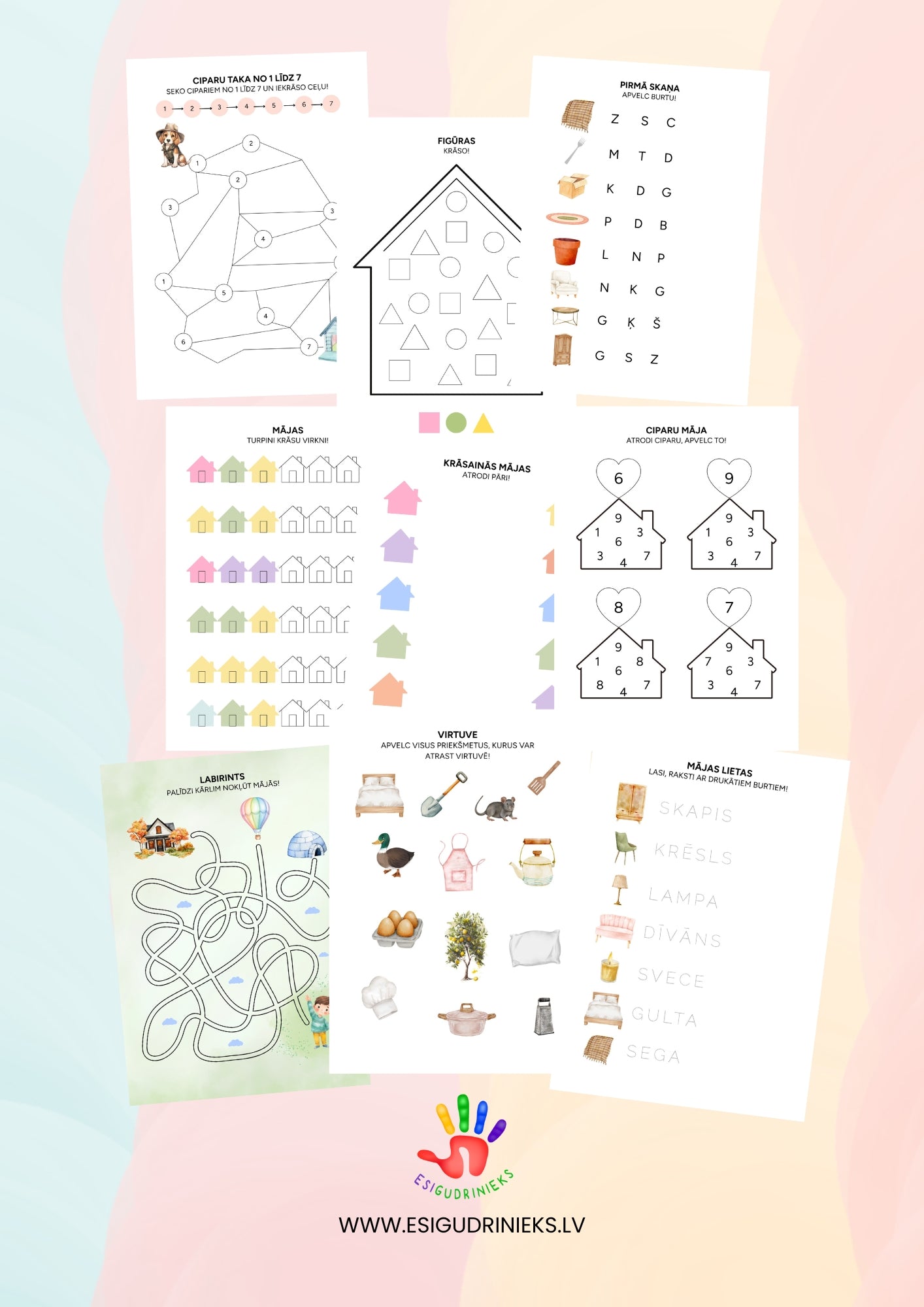 Digitālais žurnāls BRĪNUMU NAMIŅŠ 3-5 gadi