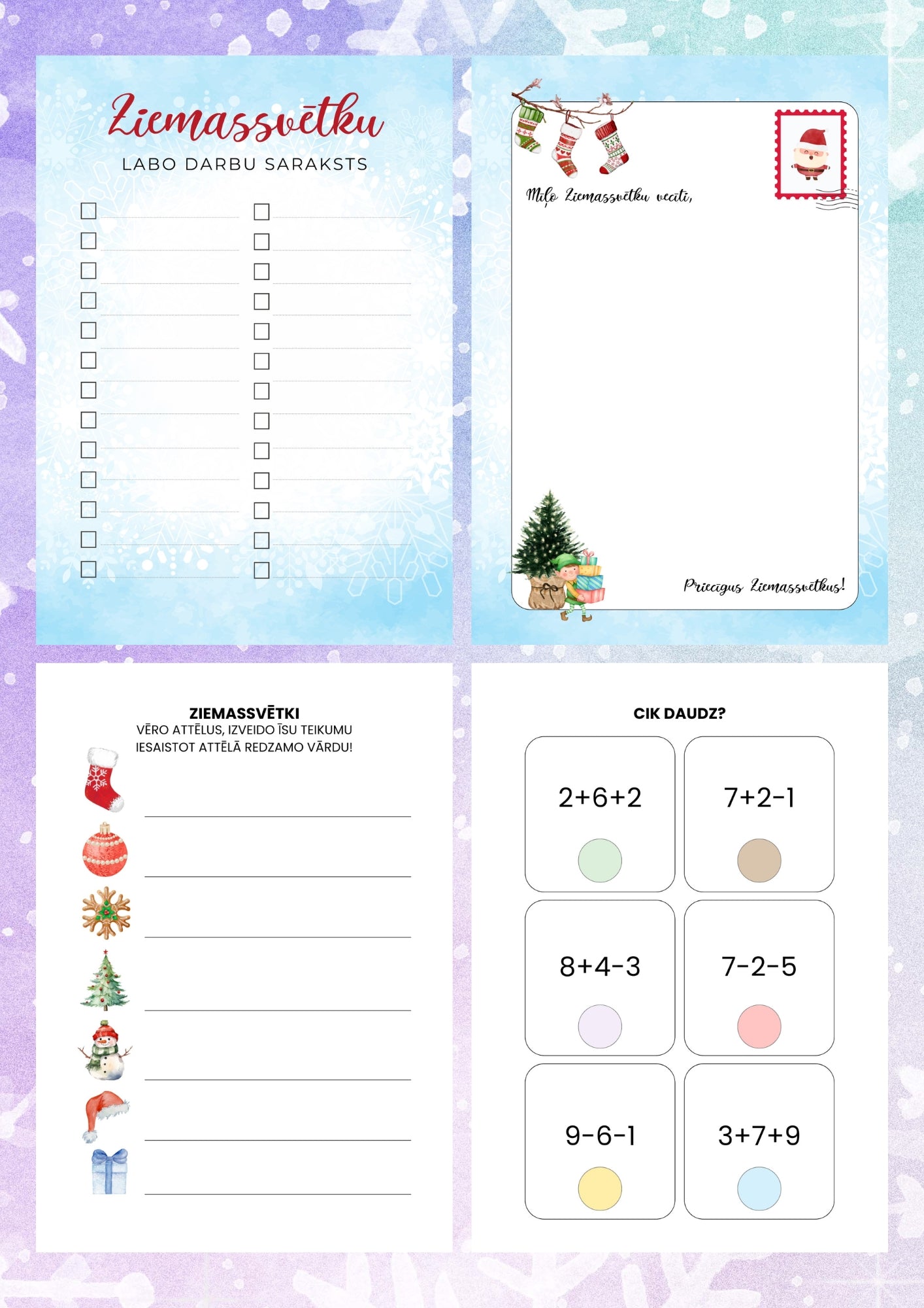 Žurnāls ZIEMASSVĒTKU JAMPADRACIS 4-7 gadi