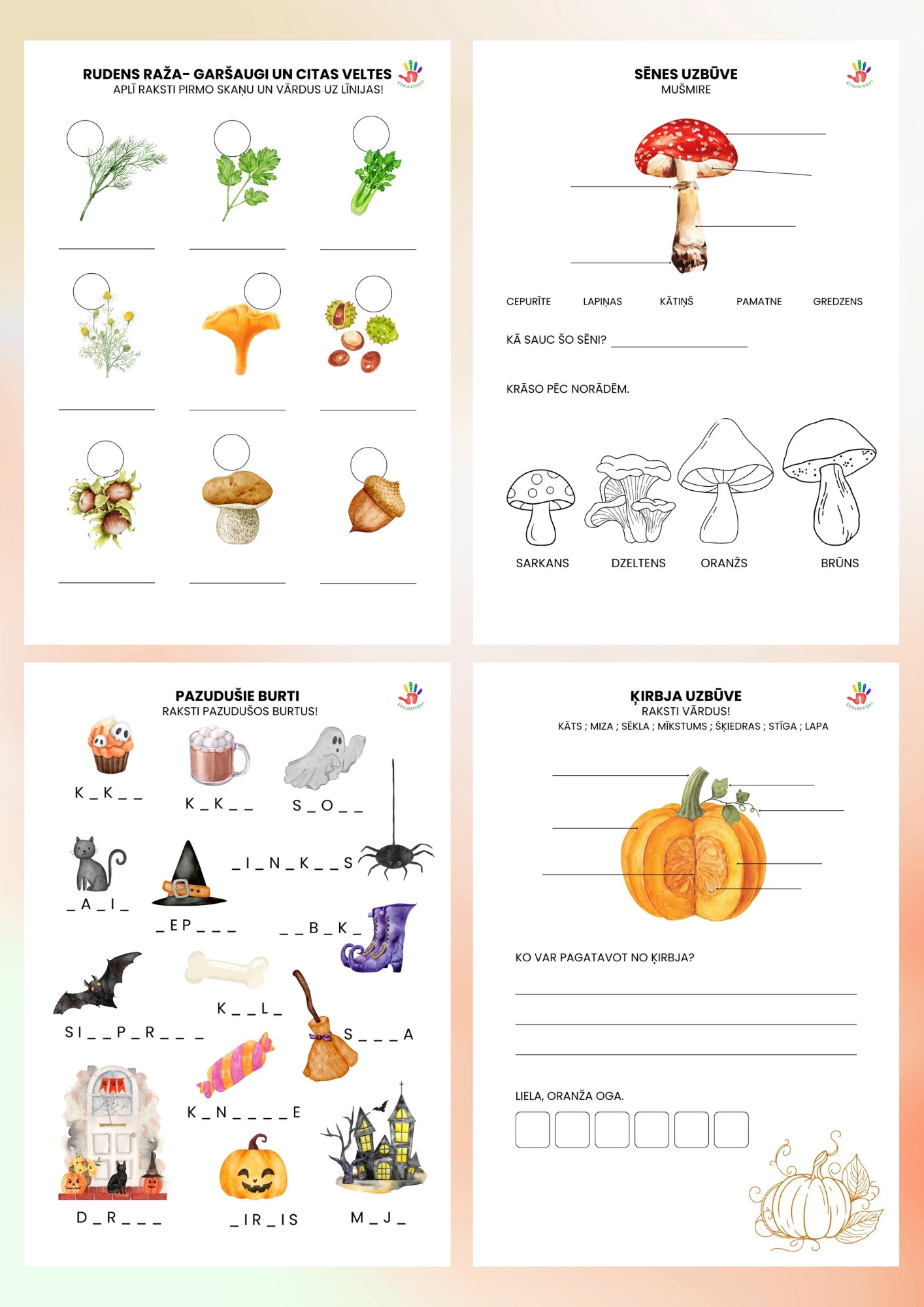 Žurnāls RUDENTIŅŠ BAGĀTS VĪRS 5-7 gadi