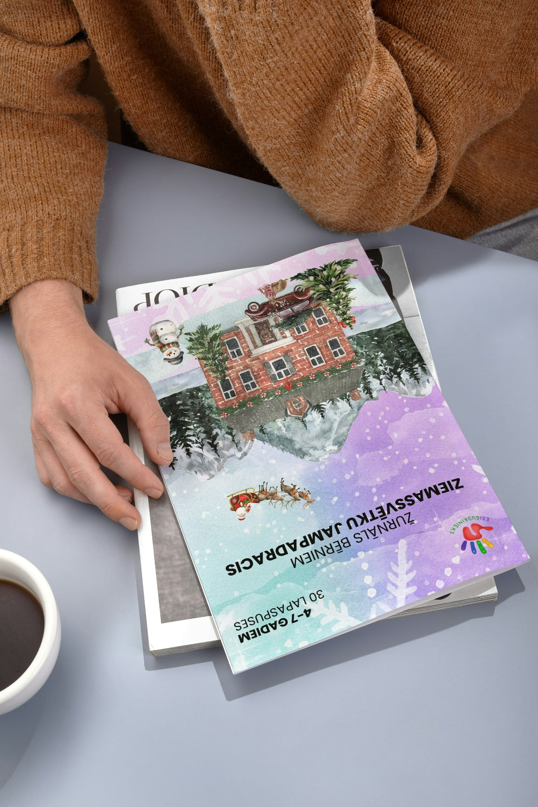 Žurnāls ZIEMASSVĒTKU JAMPADRACIS 4-7 gadi