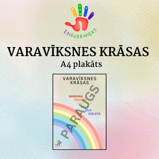 Varavīksnes krāsas