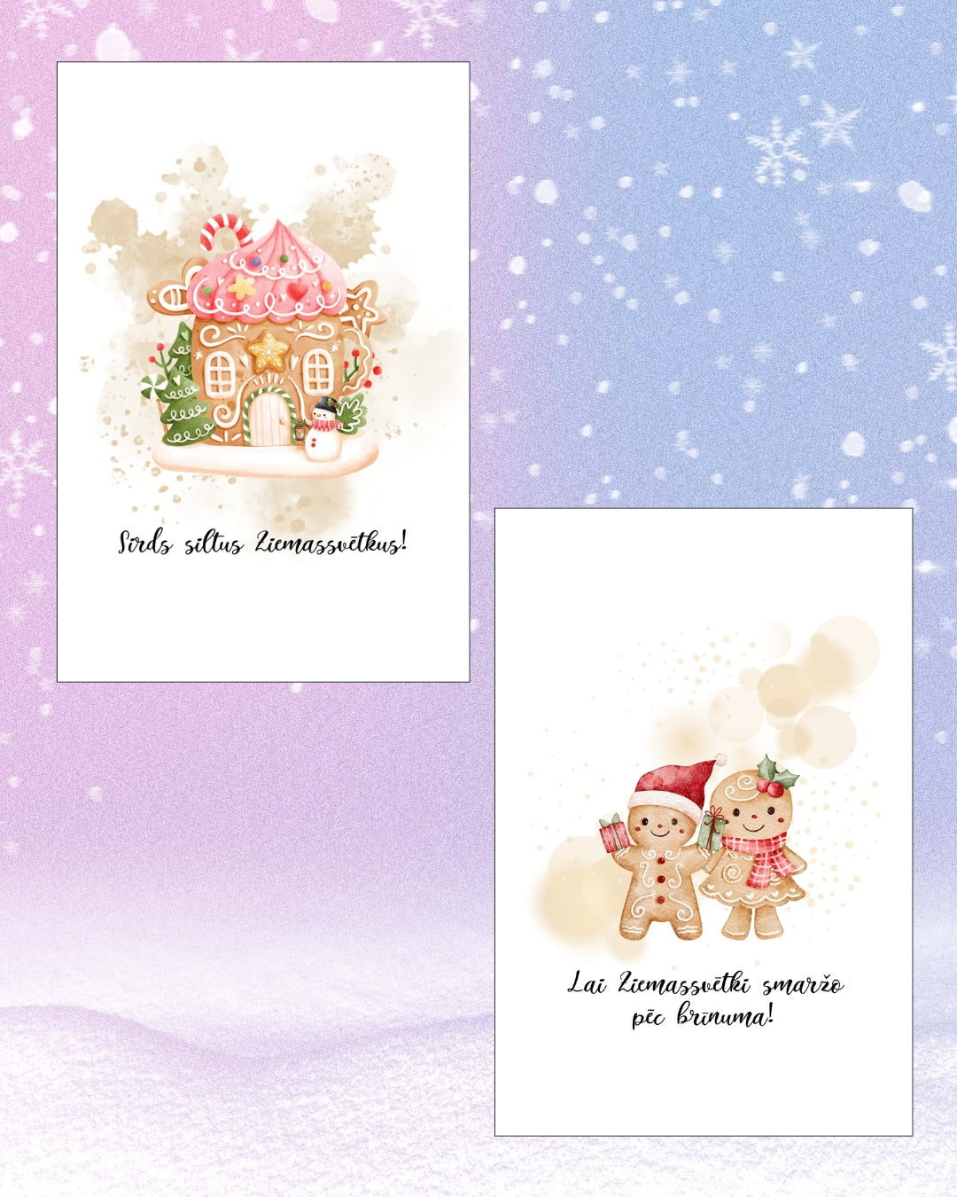 ZIEMASSVĒTKU KARTIŅU KOMPLEKTS 10 GB.