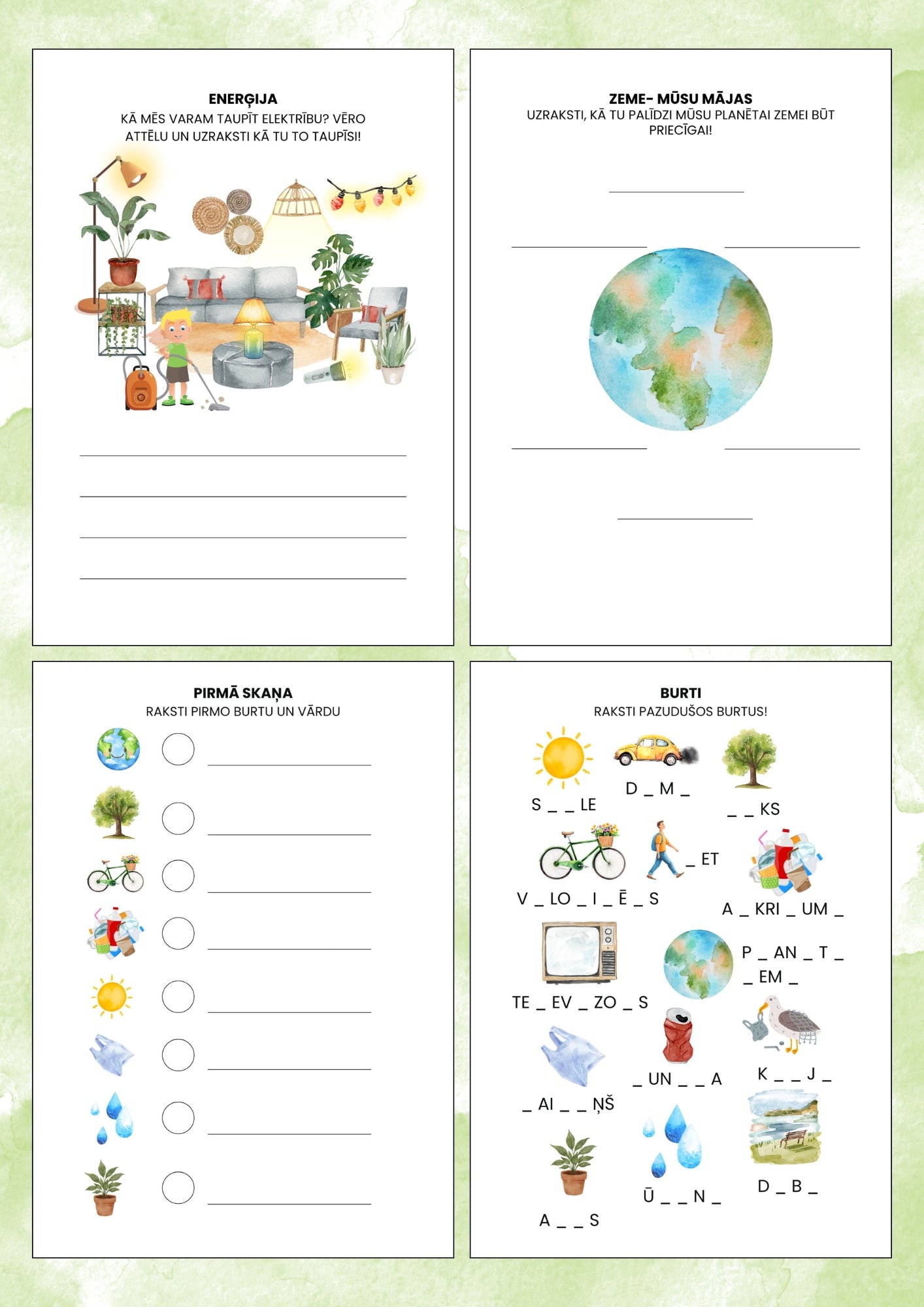 Žurnāls EKO BĒRNS 4-7 gadi