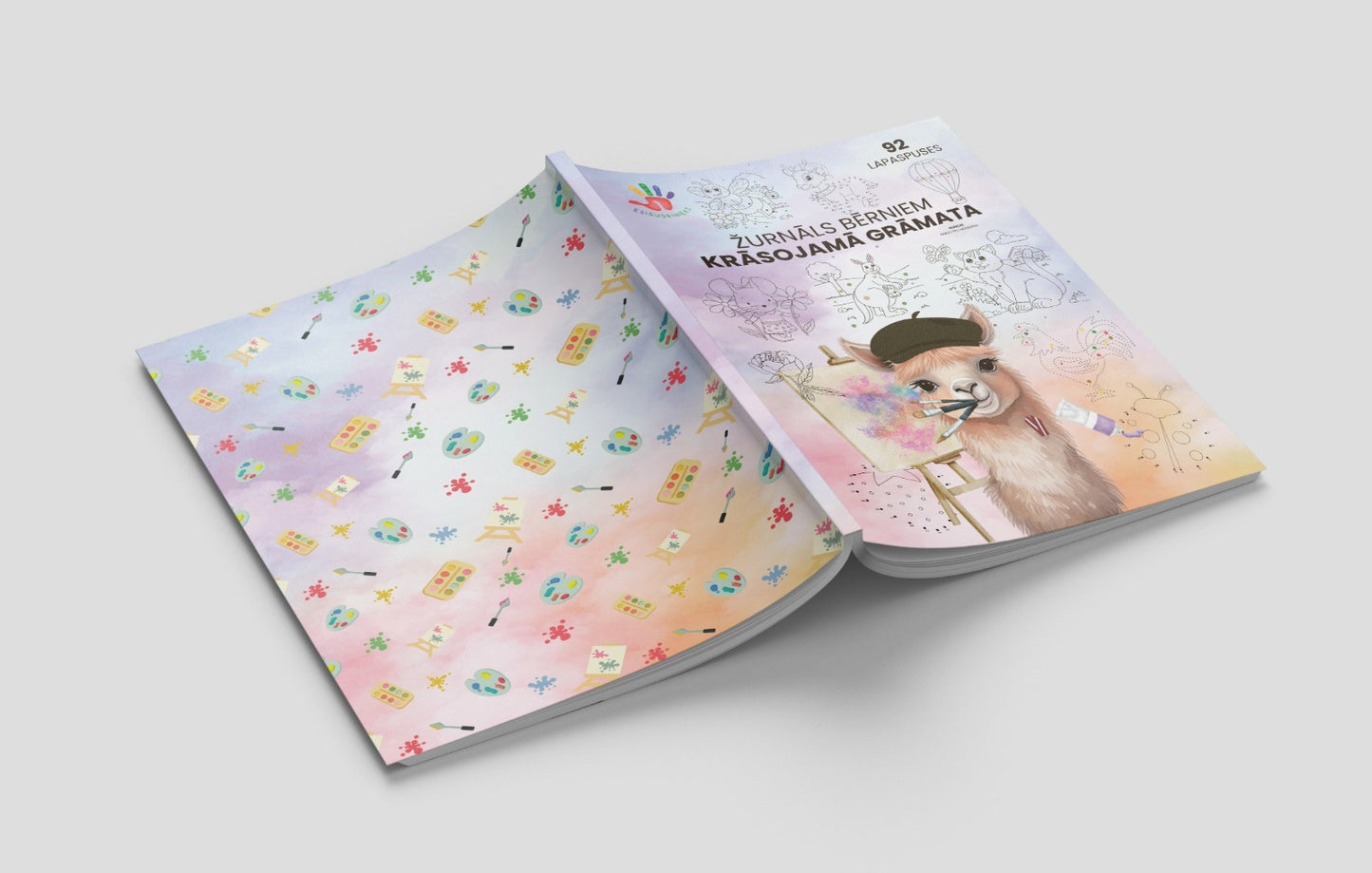 Žurnāls KRĀSOJAMĀ GRĀMATA