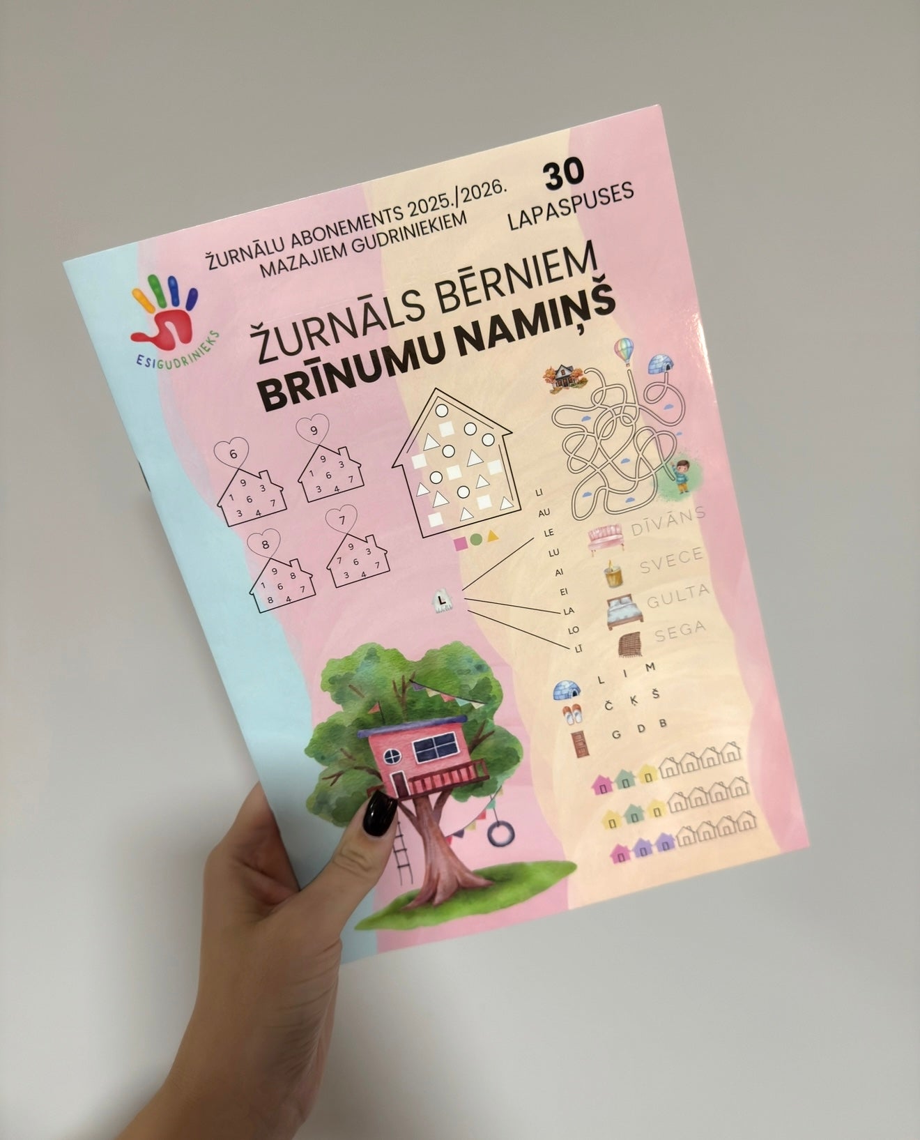 Žurnāls BRĪNUMU NAMIŅŠ 3-4 gadi