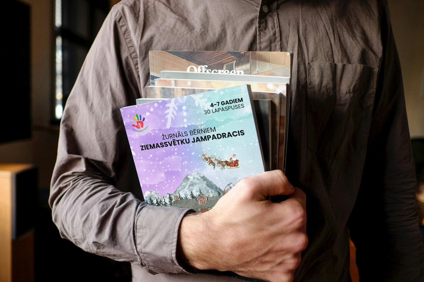 Žurnāls ZIEMASSVĒTKU JAMPADRACIS 4-7 gadi