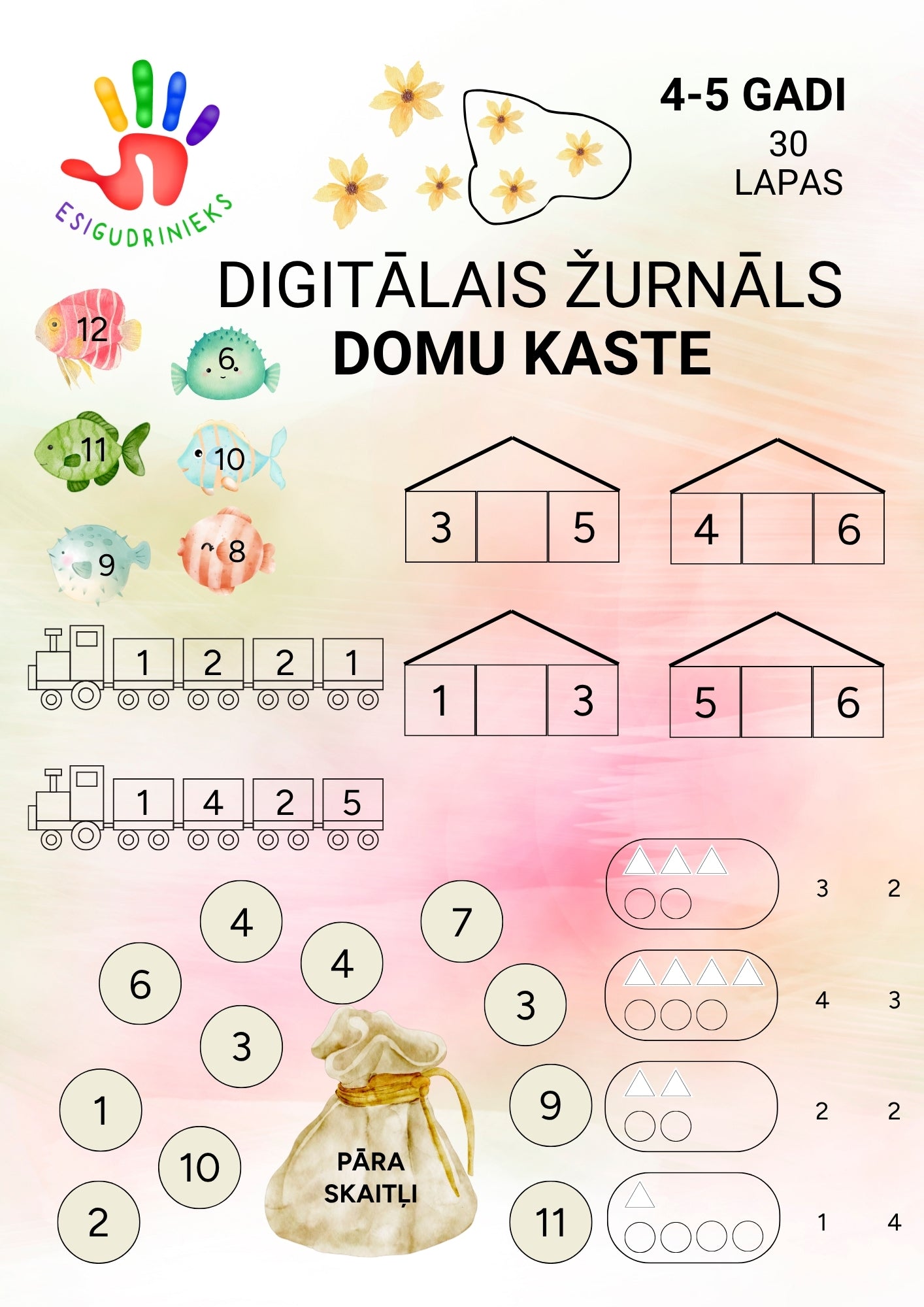 PRE-ORDER Žurnāls DOMU KASTE 4-5 gadi