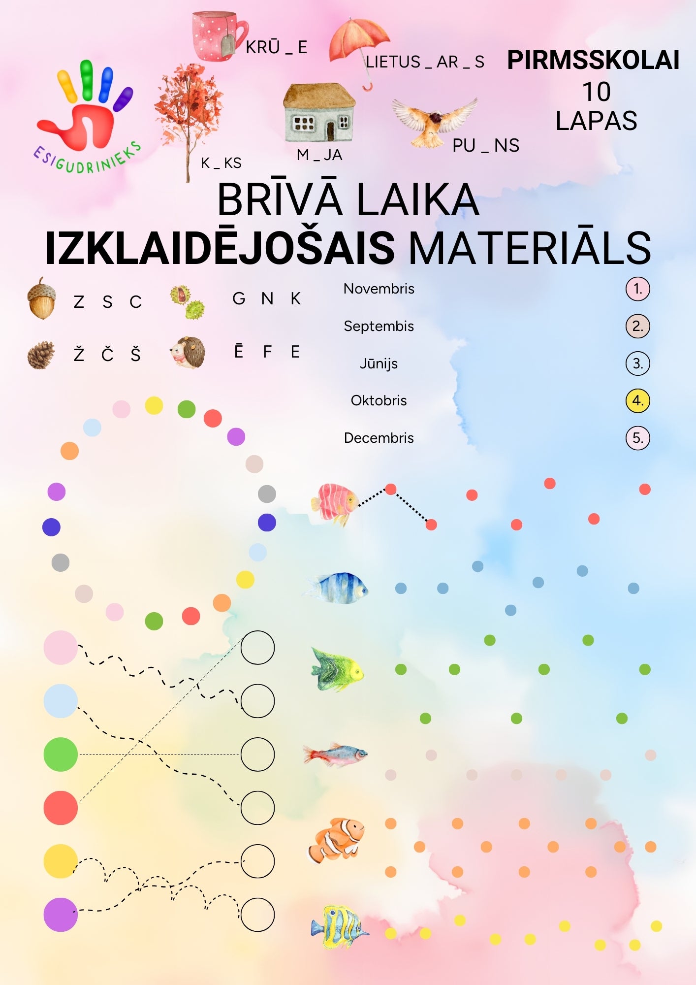 BRĪVĀ LAIKA IZKLAIDĒJOŠAIS MATERIĀLS