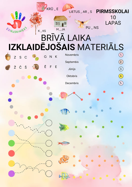 BRĪVĀ LAIKA IZKLAIDĒJOŠAIS MATERIĀLS