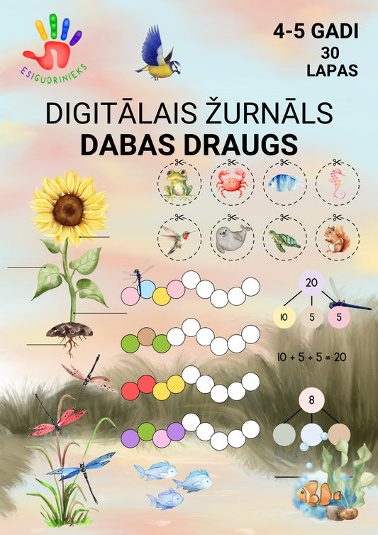 PRE-ORDER žurnāls DABAS DRAUGS 4-5 gadi