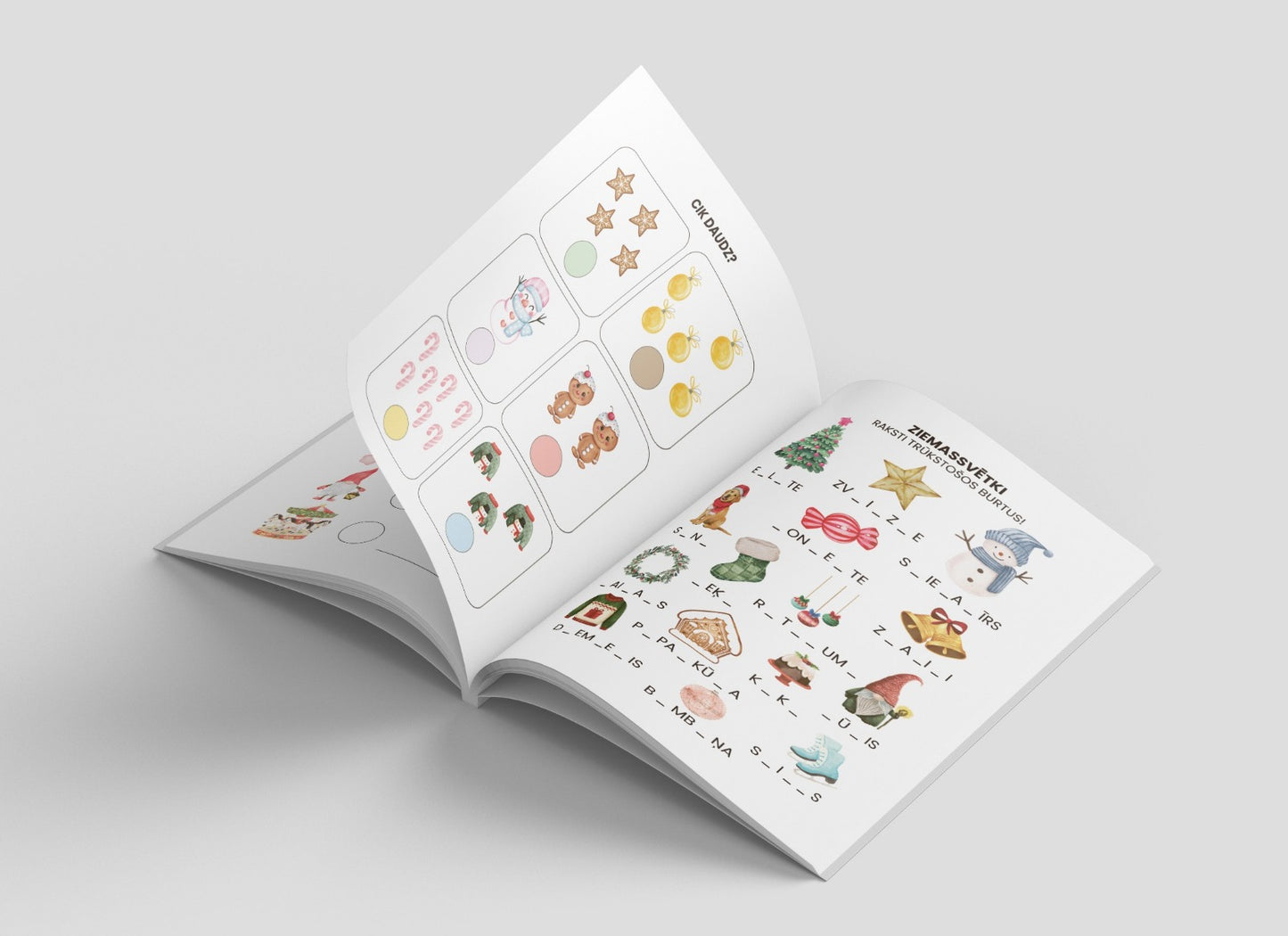 Žurnāls ZIEMASSVĒTKU JAMPADRACIS 4-7 gadi