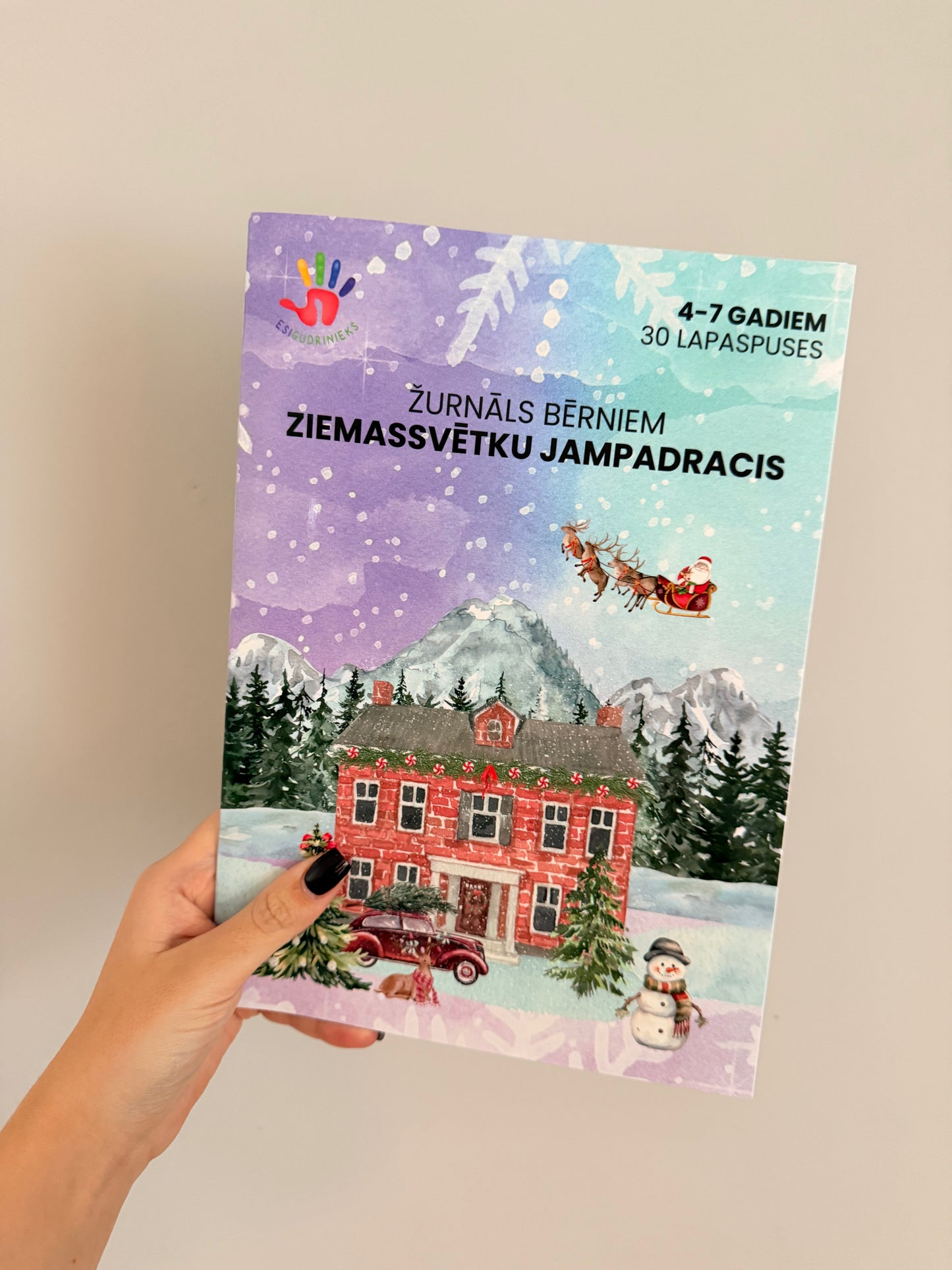 Žurnāls ZIEMASSVĒTKU JAMPADRACIS 4-7 gadi