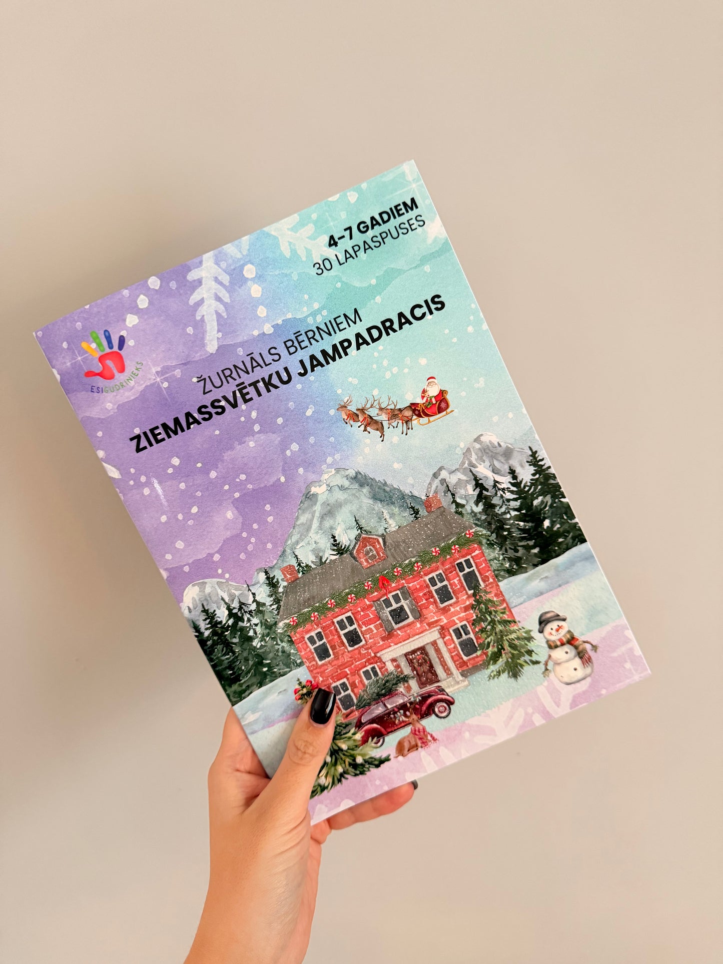 Žurnāls ZIEMASSVĒTKU JAMPADRACIS 4-7 gadi