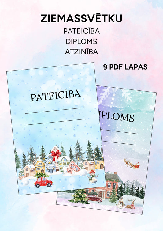 ZIEMASSVĒTKU DIPLOMI