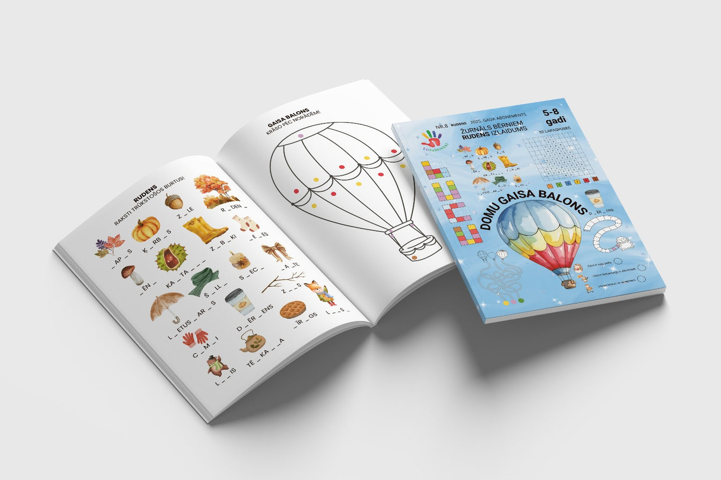 Žurnāls DOMU GAISA BALONS 5-8 gadiem
