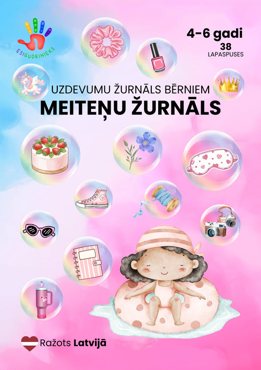 Pre-order MEITEŅU ŽURNĀLS (4-6 gadi)
