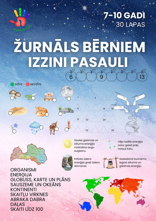 Žurnāls IZZINI PASAULI 7-10 gadi